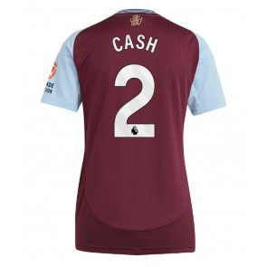 Aston Villa Matty Cash #2 Replika Hjemmebanetrøje Dame 2024-25 Kortærmet